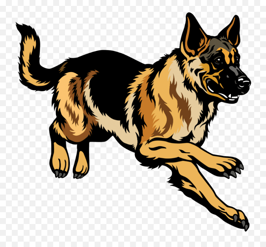 When Do German Shepherds Become - German Shepherd Sticker Emoji,How To Tell German Shepherds Emotions By Their Ears