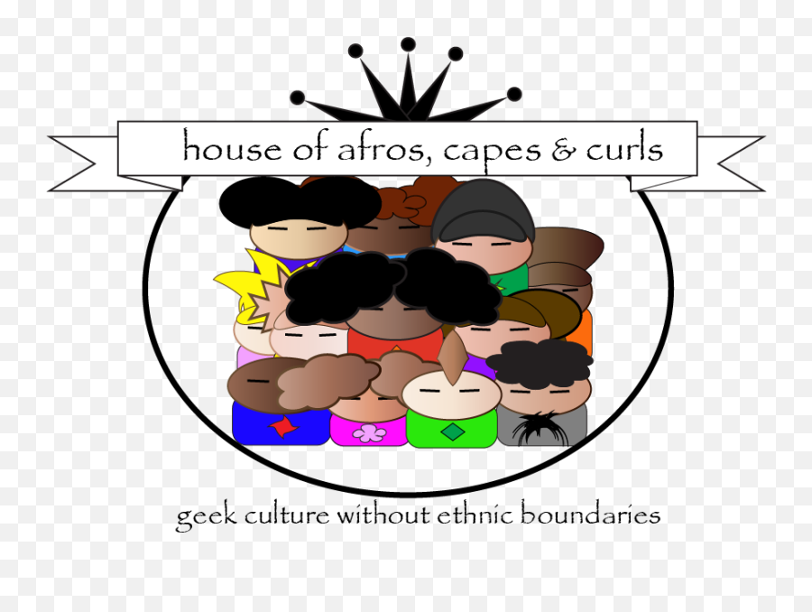 Afrocon 2020 - House Of Afros Capes And Curls Emoji,Big Afros Emoticons