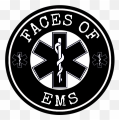 Faces Of Ems Logo - Autism Awareness Star Of Life Emoji,Stay Strong Face Text Emoticon