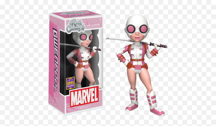 Funko Pop Vinyl Collectable Figures Now Available At Kct - Funko Rock Candy Gwenpool Emoji,Gwen Pool Emoticon