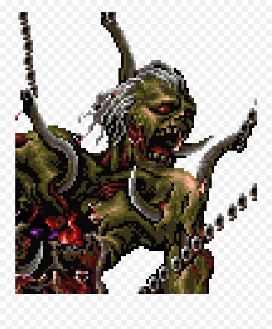 Holy Symphony Of The Night Enemy Data 2 - Beelzebub Castlevania Emoji,Symphony In Emojis