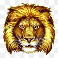 50 Lions Slot Free Download - Gaming Logo Lion Png Emoji,Real Lions Emotions