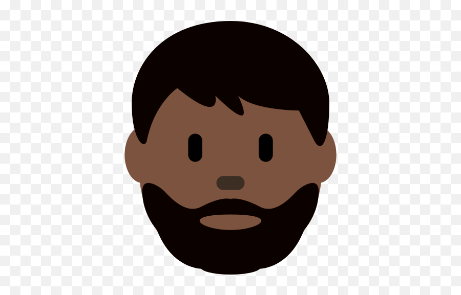 Man Dark Skin Tone Beard Meaning With Pictures From - Persona De Color Png Emoji,Persona 5 Emoji