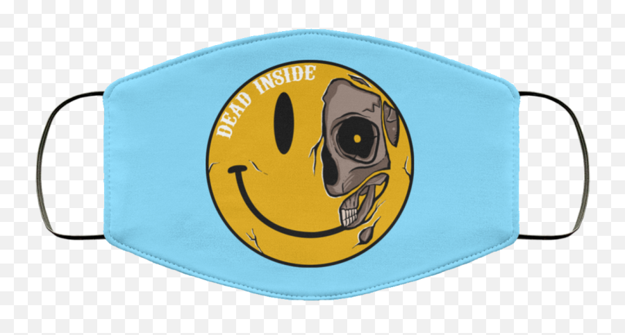 Dead Face Mask - Women Want Me Fish Fear Me Khaki Emoji,Cozy Emoticon Smile