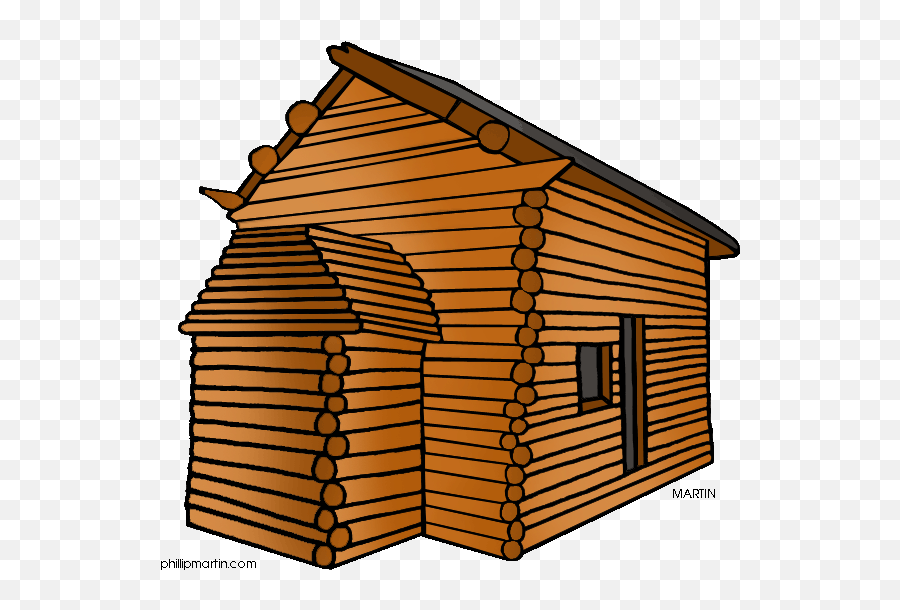 Download Log Cabin Images Image Png Clipart Png Free - Clipart Of Old Village Emoji,Emoticon Abraham Coming From The Mountains