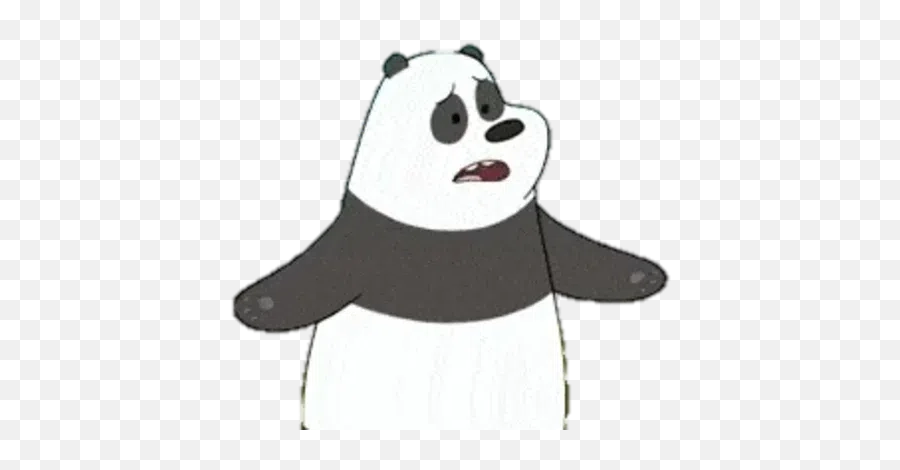 We Bear Bears Whatsapp Stickers - Stickers Cloud Happy Emoji,Panda Bear Emoji