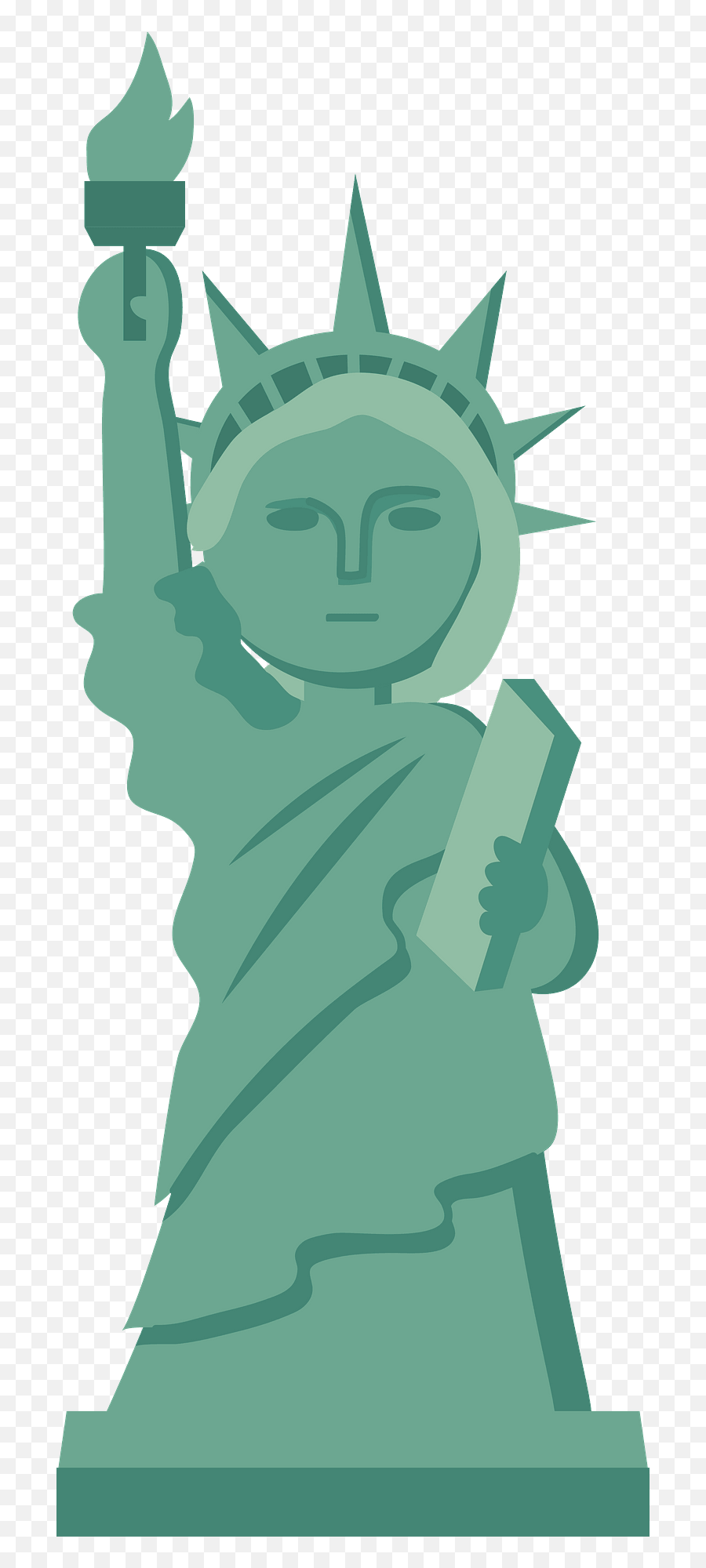 Statue Of Liberty Clipart - Fictional Character Emoji,Liberty Emoji