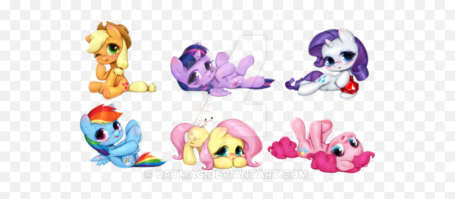 My Little Pony Characters Png Photo - Draw Chibi My Little Pony Emoji,My Little Pony Applelack Emoticon