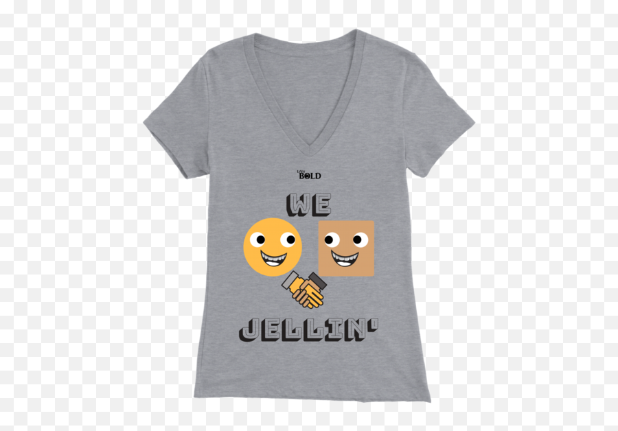 We Jellinu0027 Womenu0027s T - Shirt Livit Bold 2 Colors Emoji,Bold Emoticon