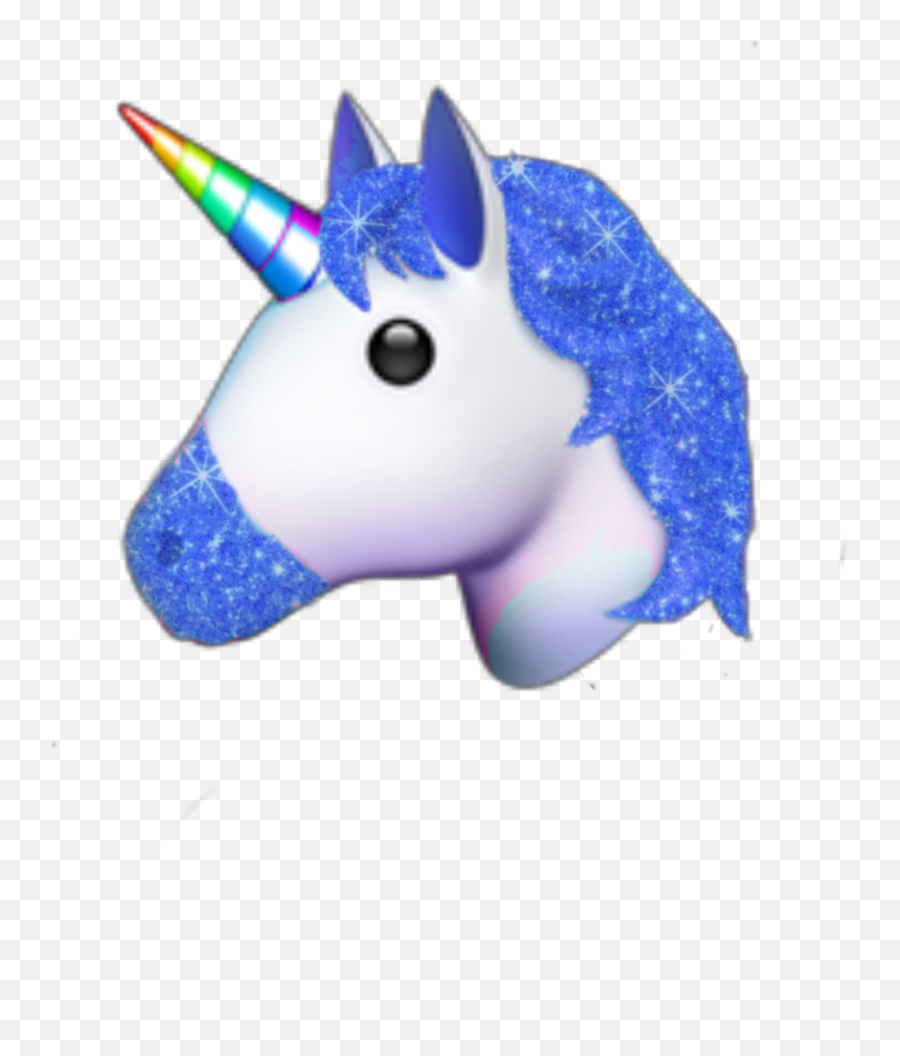 Hot Blue Hotblue Sticker - Unicorn Emoji,Rainbow Unicorn Emoji