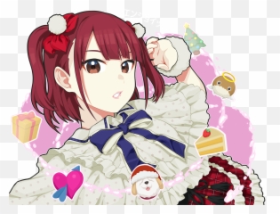 Kurosawa Ruby Shiitake And Furihata Ai Love Live And 1 - Furihata And Ruby Emoji,Love Live Emoji