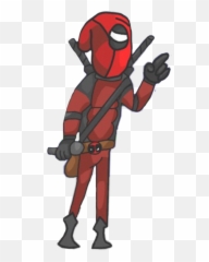 Cartoon Deadpool Beatbox Sticker By Sonicthemovie - Deadpool Emoji,Deadpool Emoji Poster