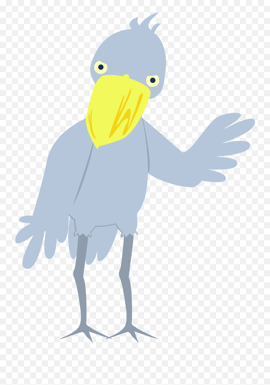 Green Shoebill Bird Clipart Free Download Transparent Png Emoji,Emoji Okinawa