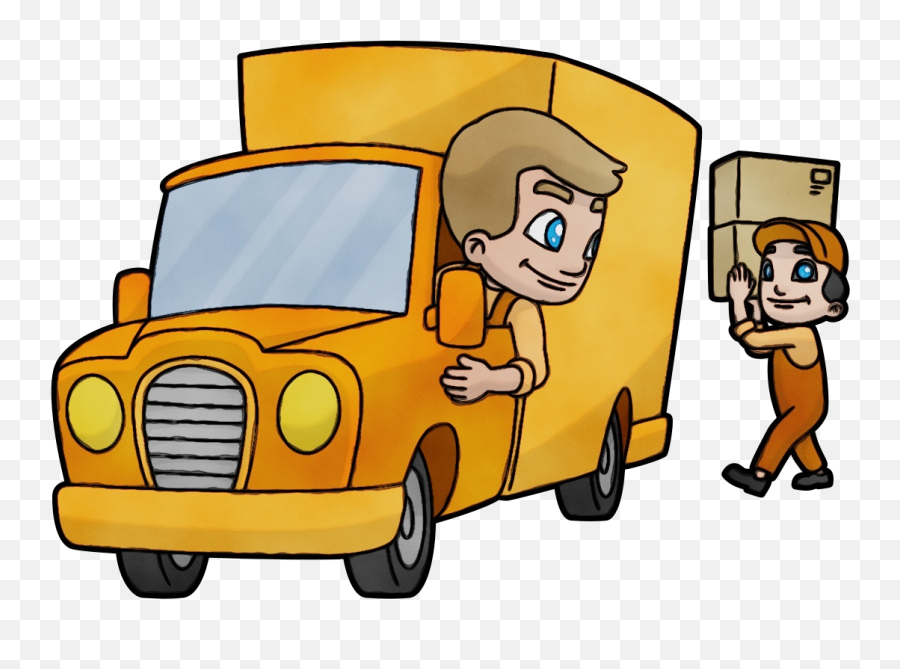 Packing Moving Truck Movers Sticker - Commercial Vehicle Emoji,Moving Truck Emoji