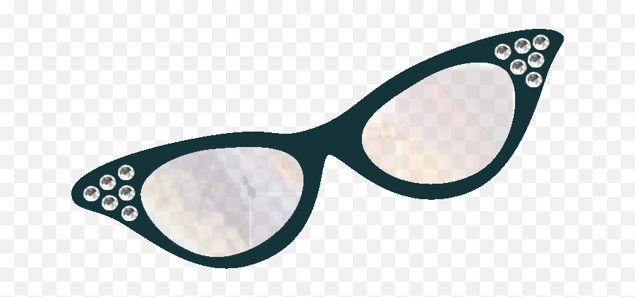 Glasses Clipart Printable Glasses - Cat Eye Glasses Clipart Emoji,Emoji Sunglasses Template