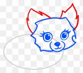 How To Draw A Cute Dog Step By Step For Beginners - Learn Dot Emoji,Down Arrow Dog Emoji