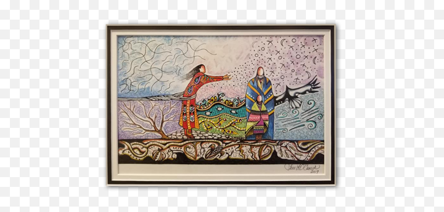 Miikanan Gallery - Bring Her Home Stolen Daughters Of Turtle Island Exhibit Emoji,Paintings That Evoke Emotion