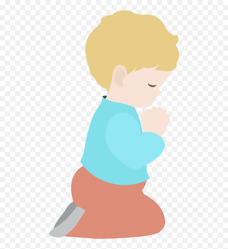 Praying - Child Praying Clipart Png Download Full Size Child Praying Clipart Emoji,Person Praying Emoji