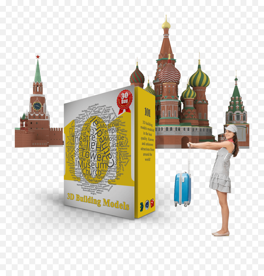 The Kremlin In Moscow Big Img V - Golden Gate 3d Model Saint Cathedral Emoji,Emoji 3d Model
