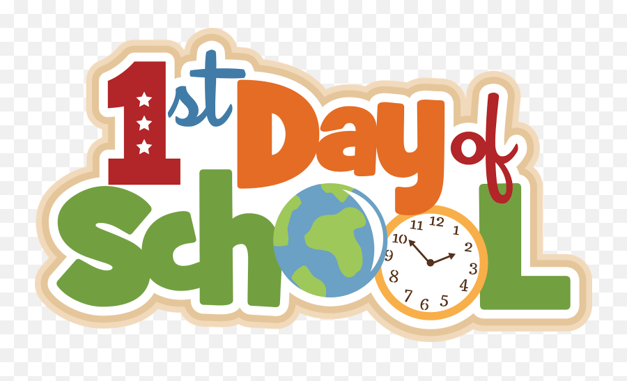 June Clipart First Day Summer June - First Day At School Emoji,First Day Of School Emoji