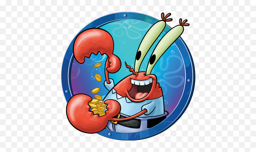Spongebob Squarepants Series Encyclopedia Spongebobia - Spongebob Mr Krabs Png Emoji,Krabby Patty Emoticon Facebook