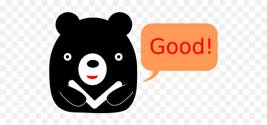 Emotionline Arthead Png Clipart - Royalty Free Svg Png American Black Bear Emoji,Ice Bear Showing Emotion