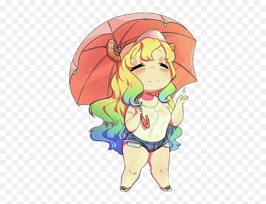 Anime Lucoa Thicc Chibi Sticker - Thicc Chibis Emoji,Lucoa Emojis