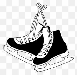 Clipart Shoes Ice Skate Clipart Shoes - Clip Art Ice Skates Emoji,Skate Emoji
