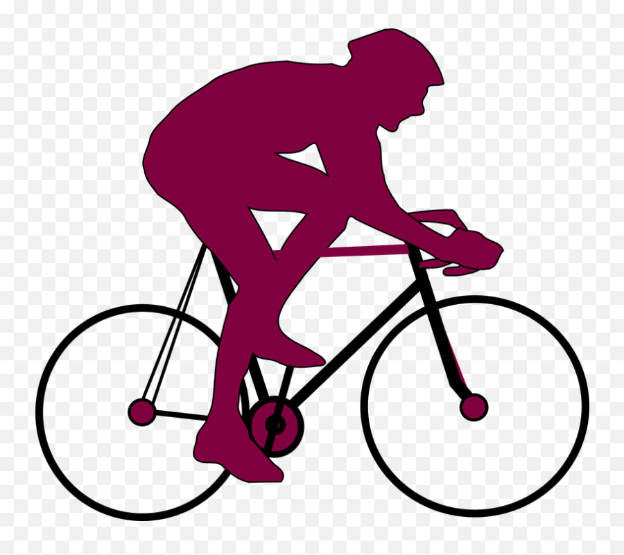 Bicycle Rider Icon - Bike Illustration Png Emoji,Biking Emoji