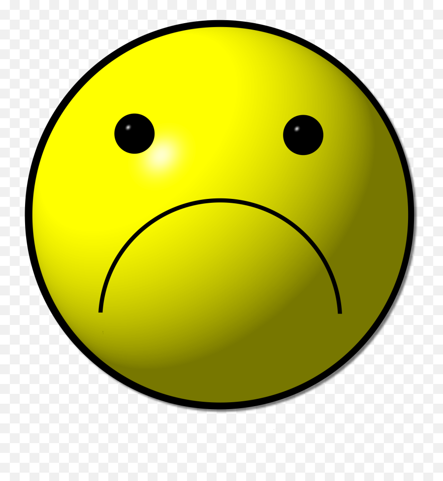 Smilie Smiley Emoticon Logo Public - Smiley Pas Content Jaune Emoji,Emoticon Download