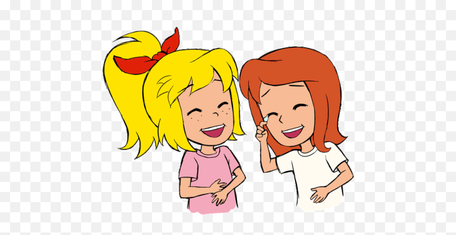 Images Of Face Laughing Gif Cartoon - Bibi Und Tina Gif Emoji,Crying Laughing Emoji 220x220