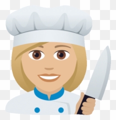 Chef Joypixels Gif - Chef And Knife Gif Transparent Emoji,Chef Emoji
