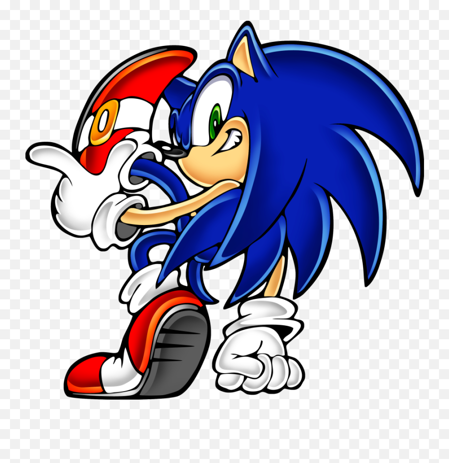 Rank Video Games - Sonic Adventure Art Emoji,Sonic Without Emotion