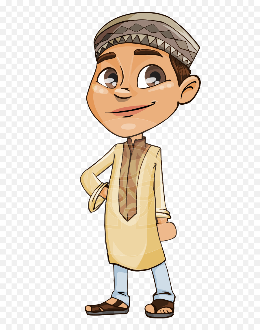 Muslim School Boy Cartoon Vector Character - 112 Illustrations Graphicmama Sad Muslim Boy Cartoon Emoji,