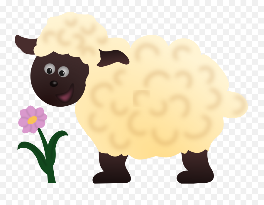 Hungry Sheep Clip Art - Clip Art Library Oveja Animada Emoji,Sheep Emoticon