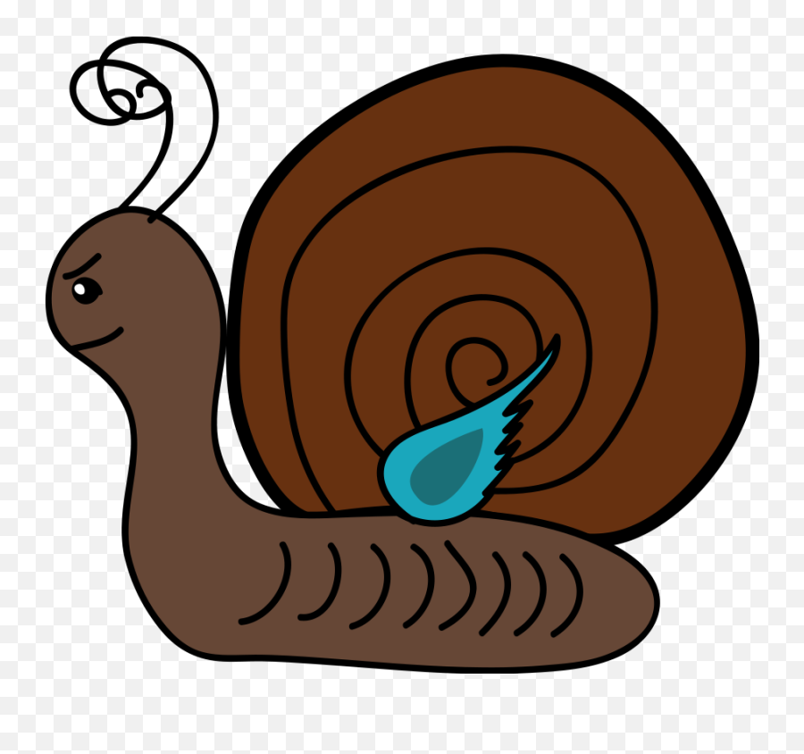 Cute Snail Cartoon Easy Drawing - Clip Art Library Clip Art Emoji,Can Custom Emoticons Be Used In Escargot