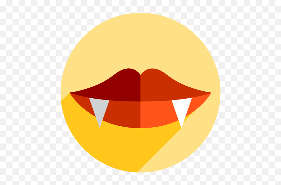 Horror Fiction Mouth Lip Angle Symbol For Halloween - 512x512 Happy Emoji,Emoticon Triangle Mouth