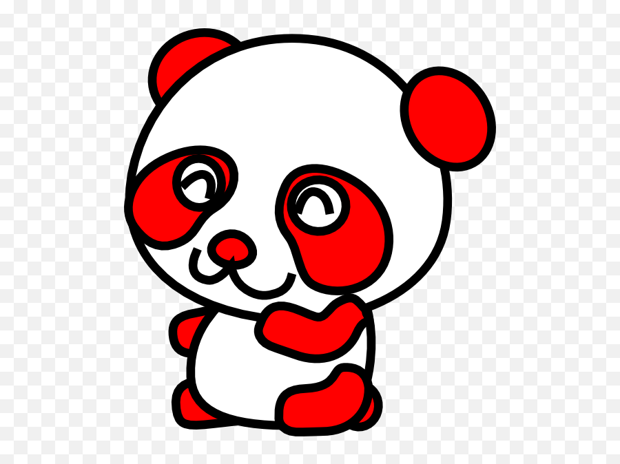 Download Face Clipart Red Panda - Clipart Red Bear Panda Emoji,Red Panda Emoji