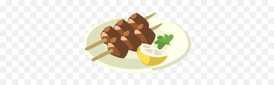 Lamb Skewers - Brochette Emoji,Lamb Emoji