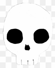 Skull Bones Head Dead Sticker By Erin Smith - Norrick Creepy Emoji,Dead Skull Emoji