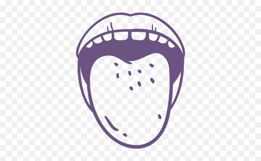 Tongue Out Mouth Filled Stroke Transparent Png U0026 Svg Vector - Dot Emoji,Emotions Japanese Wink Tongue