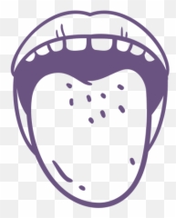 Tongue Out Mouth Filled Stroke Transparent Png U0026 Svg Vector - Dot Emoji,Emotions Japanese Wink Tongue