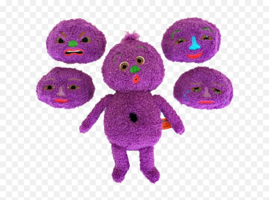 Meebie Mini Childtherapytoys - Soft Emoji,Emotions Plush