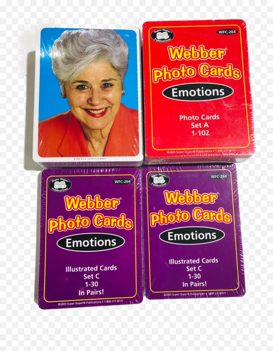 Flash Cards Emosiones 264 Uni - Product Label Emoji,Webber Photo Cards Emotions