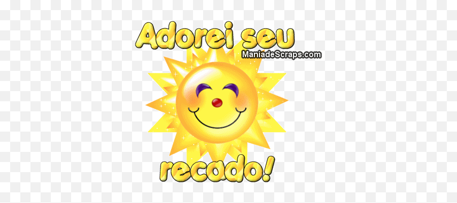 Adorei O Recado - Frases E Mensagens De Adorei O Recado Para Happy Emoji,Oi..boa Tarde Smile Emoticon