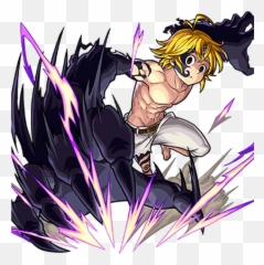 Seven Deadly Sins Meliodas Fanart - Meliodas Png Emoji,Nanatsu No Taizai Emojis