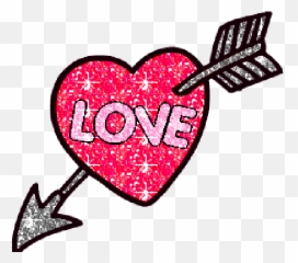 Imagenes Animadas De Corazones Con - Corazon Flechado Gif Emoji,Frases De Amor Con Emojis