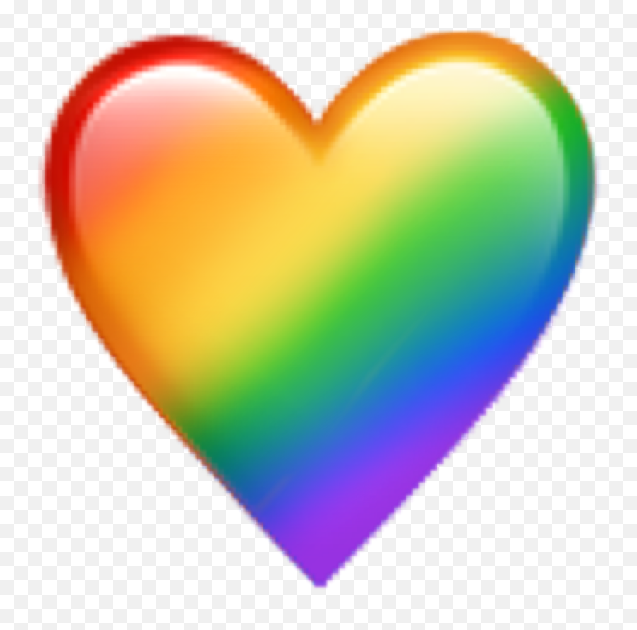 Heart Lgbt Lgbtiq Sticker - Girly Emoji,Lgbt Emoji