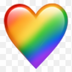 Heart Lgbt Lgbtiq Sticker - Girly Emoji,Lgbt Emoji
