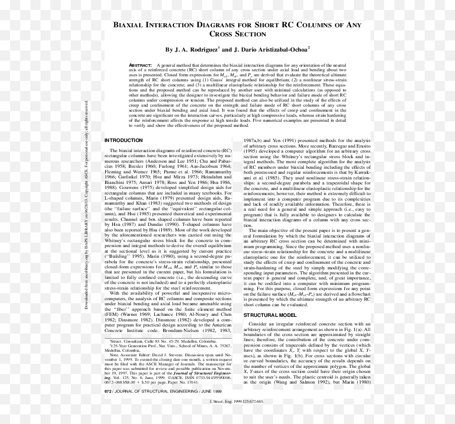 Pdf Biaxial Interaction Diagrams For Short Rc Columns Of Emoji,Biaxial Theory Of Emotions